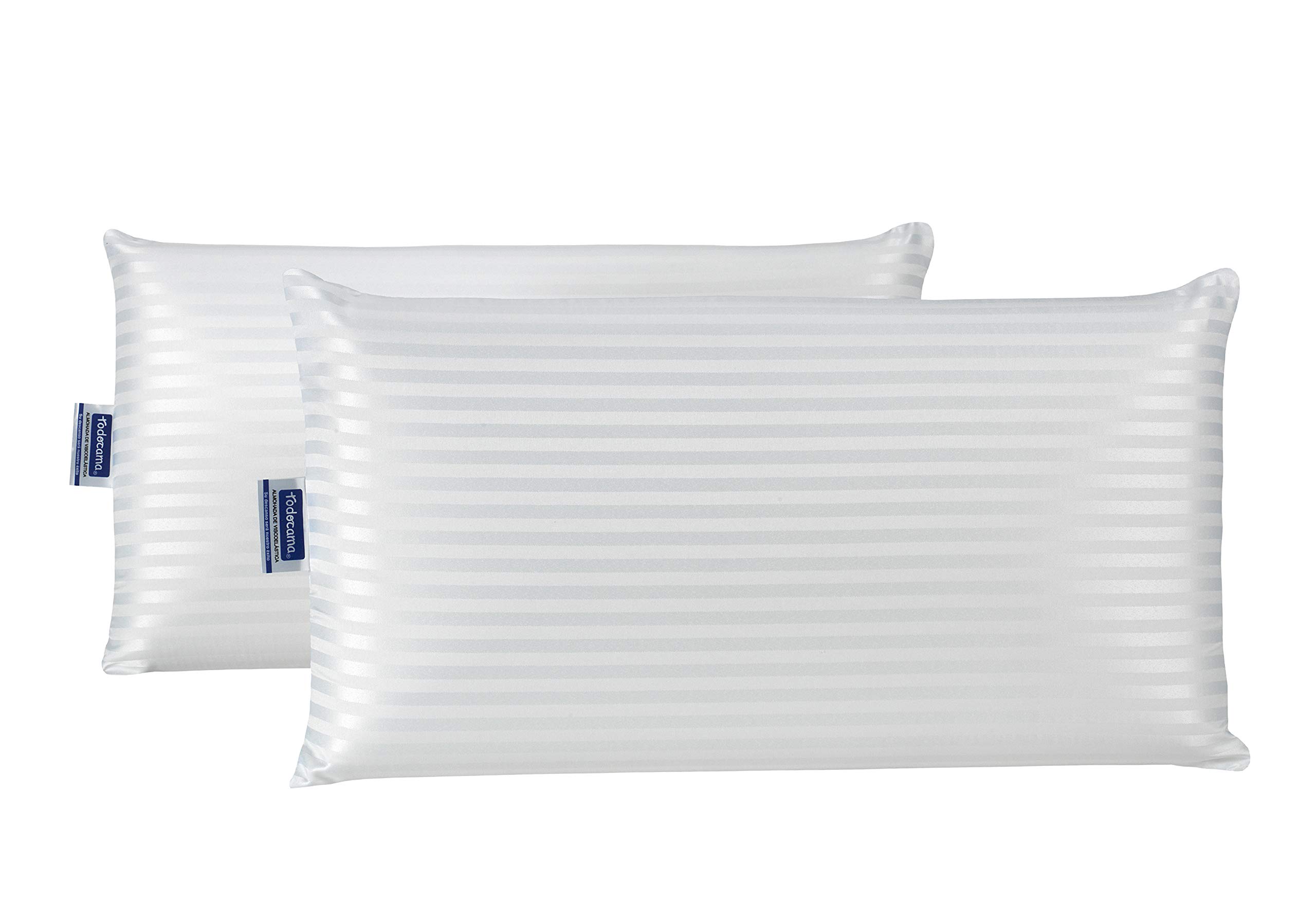 Todocama - Viskoelastisches Kissen, antibakterielles Platinnieten-Stoff, weich, kühl und atmungsaktiv, thermoregulierend